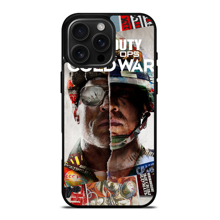 CALL OF DUTY BLACK OPS COLD WAR iPhone 16 Pro Max Case Cover