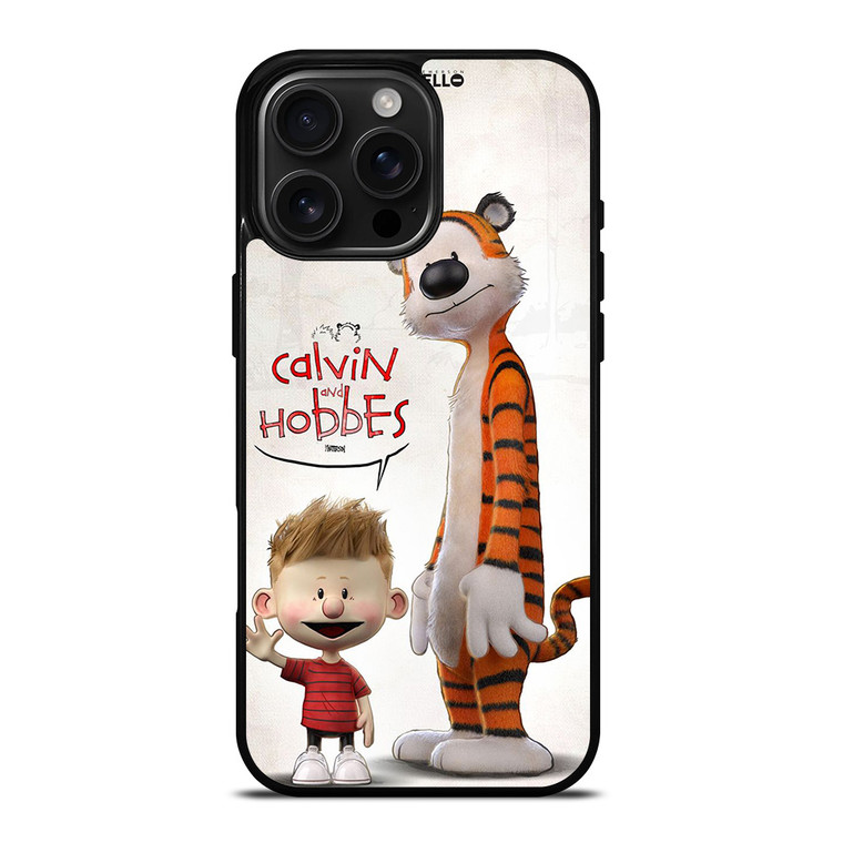 CALVIN AND HOBBES 3D iPhone 16 Pro Max Case Cover