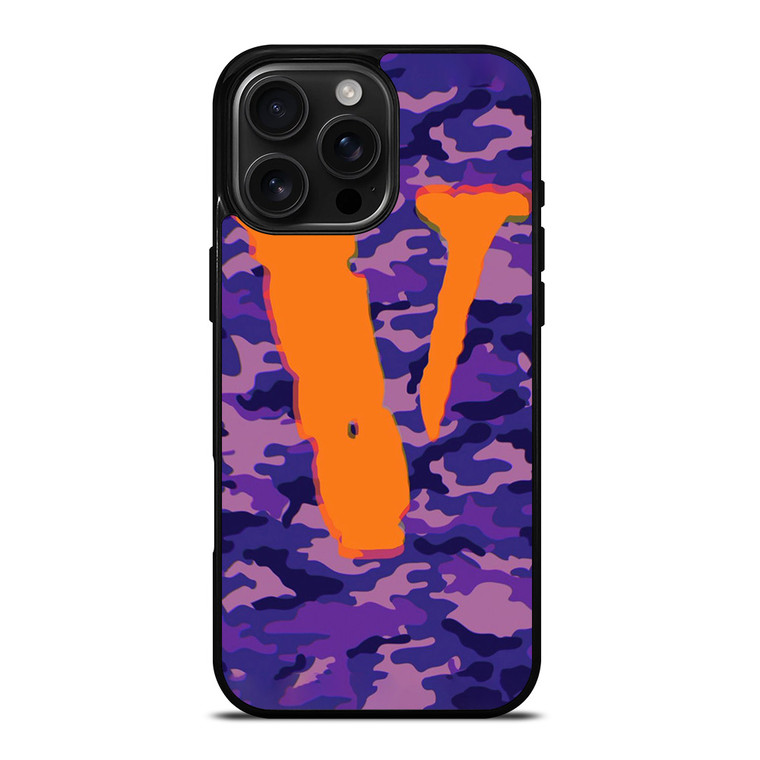 CAMO VLONE LOGO iPhone 16 Pro Max Case Cover