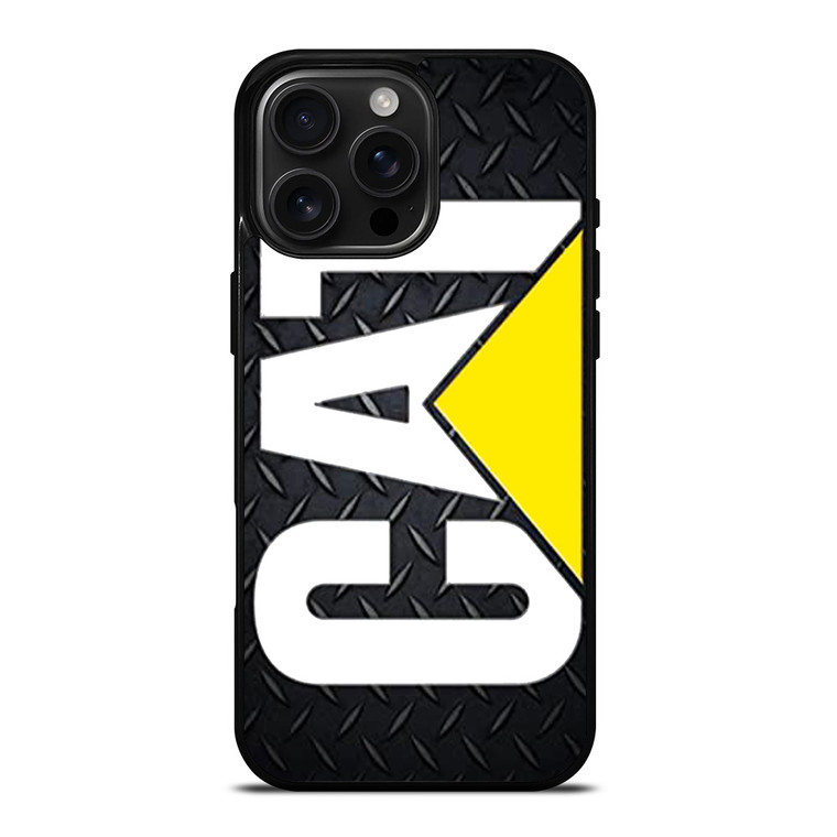 CATERPILLAR CAT METAL BLACK iPhone 16 Pro Max Case Cover