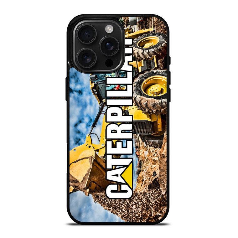 CATERPILLAR EXCAVATOR LOGO iPhone 16 Pro Max Case Cover CATERPILLAR EXCAVATOR LOGO iPhone 16 Pro Max Case Cover
