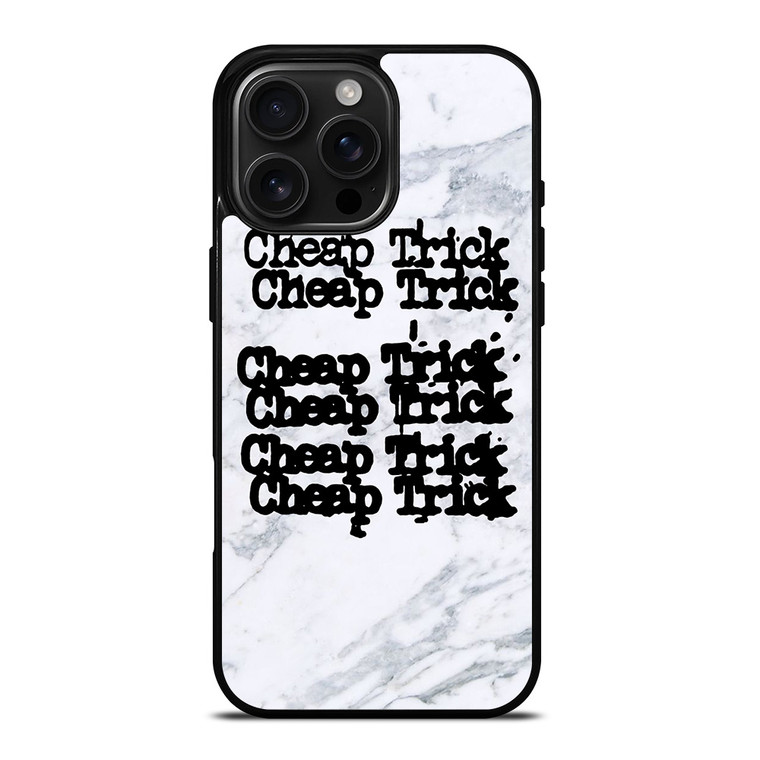 CHEAP TRICK BAND MARBLE iPhone 16 Pro Max Case Cover