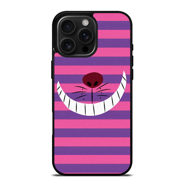 CHESHIRE CAT STRIPE iPhone 16 Pro Max Case Cover