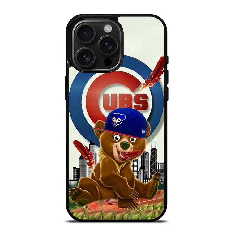 CHICAGO CUBS MASCOT iPhone 16 Pro Max Case Cover CHICAGO CUBS MASCOT iPhone 16 Pro Max Case Cover
