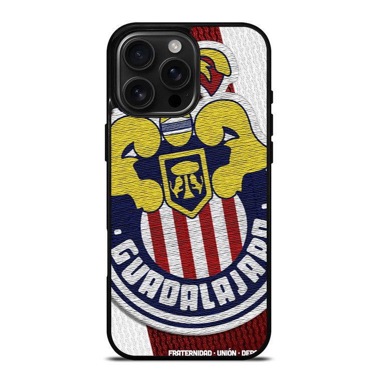 CHIVAS DE GUADALAJARA EMBOIRED LOGO iPhone 16 Pro Max Case Cover