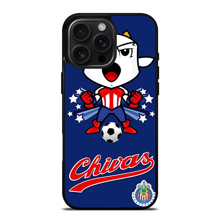 CHIVAS DE GUADALAJARA FOOTBALL MASCOT iPhone 16 Pro Max Case Cover CHIVAS DE GUADALAJARA FOOTBALL MASCOT iPhone 16 Pro Max Case Cover