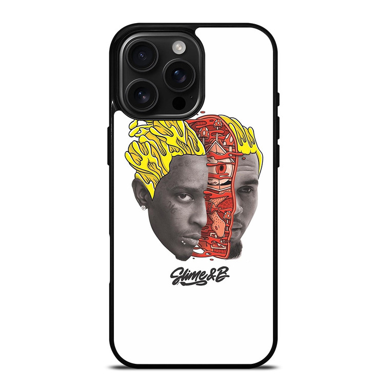 CHRIS BROWN YOUNG THUG SLIME & B iPhone 16 Pro Max Case Cover