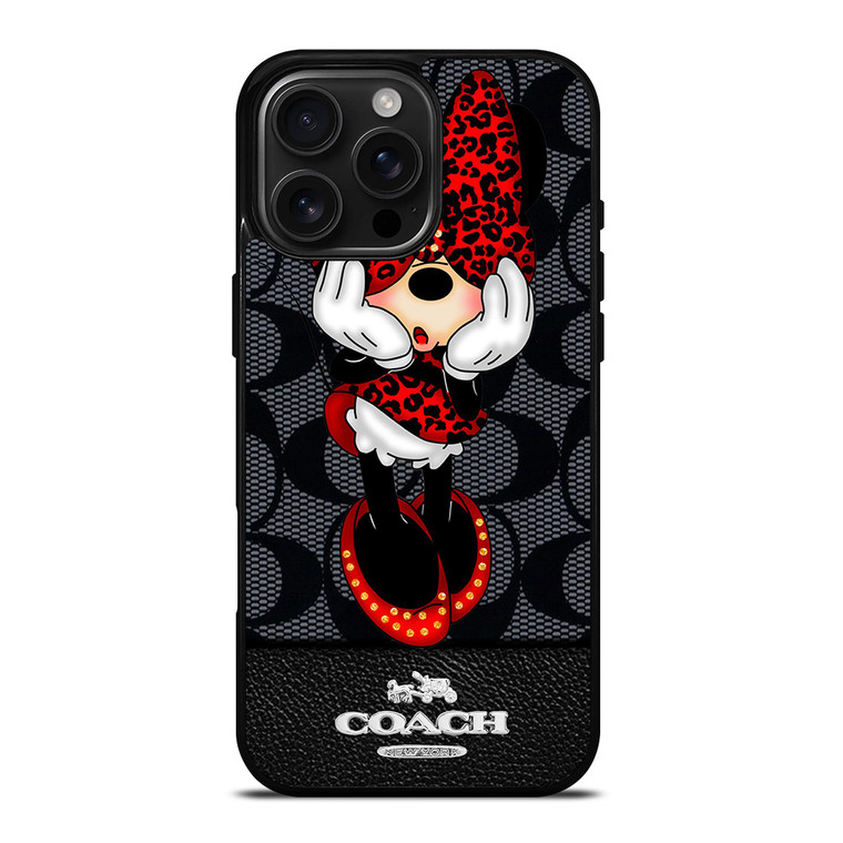 COACH MINNIE MOUSE 2 iPhone 16 Pro Max Case Cover