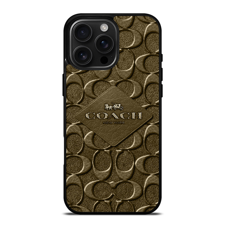 COACH NEW YORK LOGO 2 iPhone 16 Pro Max Case Cover COACH NEW YORK LOGO 2 iPhone 16 Pro Max Case Cover