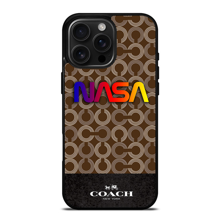 COACH NEW YORK NASA iPhone 16 Pro Max Case Cover