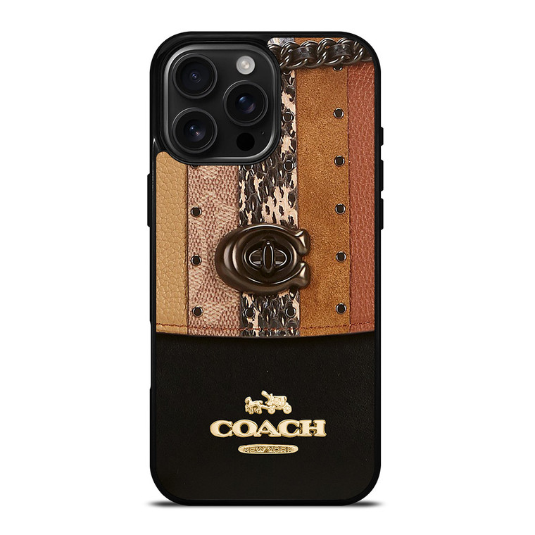 COACH NEW YORK NEW iPhone 16 Pro Max Case Cover