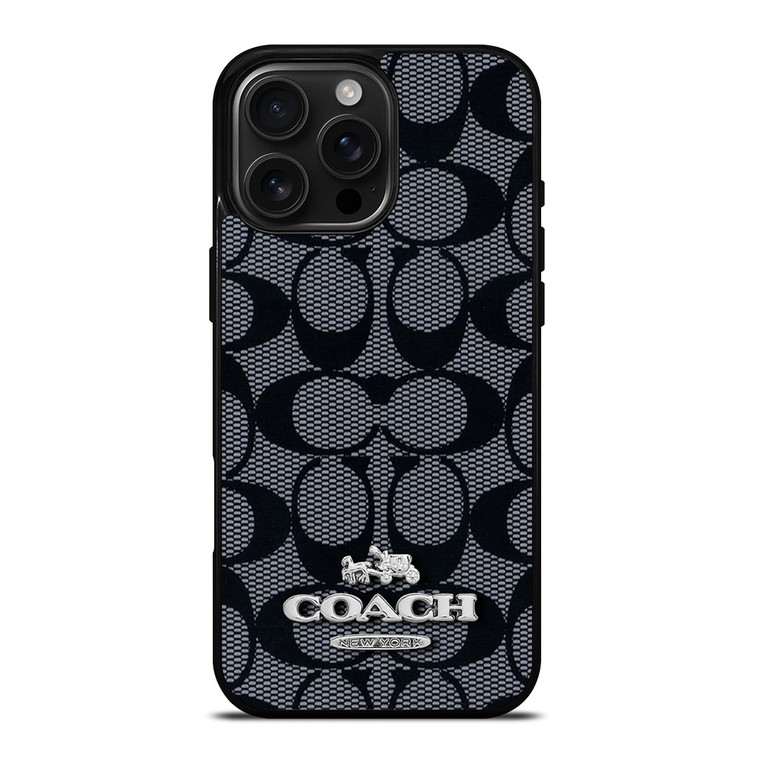 COACH NEW YORK PATTERN 2 iPhone 16 Pro Max Case Cover