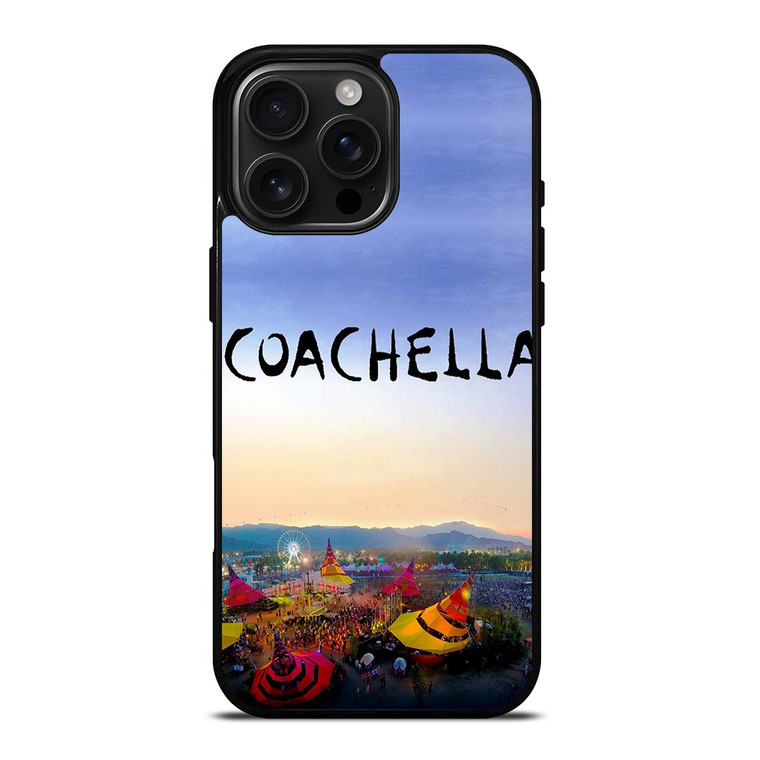 COACHELLA MUSIC AMERICA iPhone 16 Pro Max Case Cover