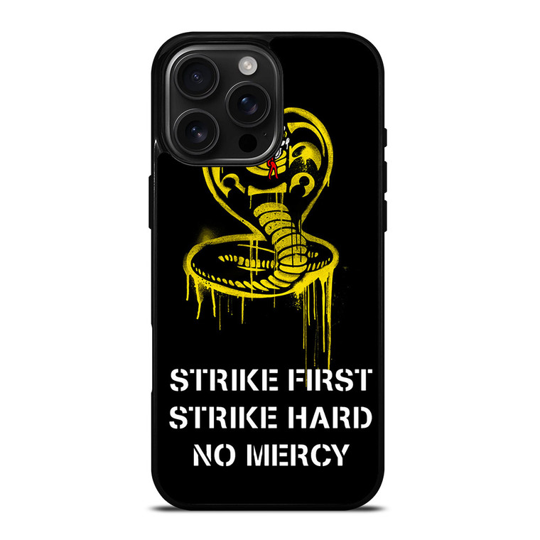 COBRA KAI NO MERCY KARATE iPhone 16 Pro Max Case Cover