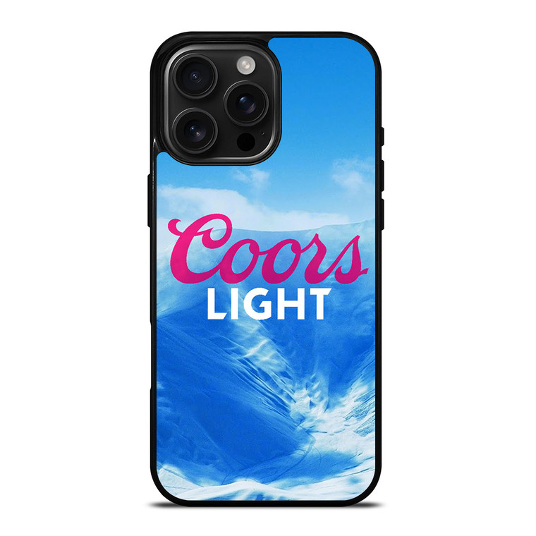 COORS LIGHT BEER ICED MOUNT iPhone 16 Pro Max Case Cover