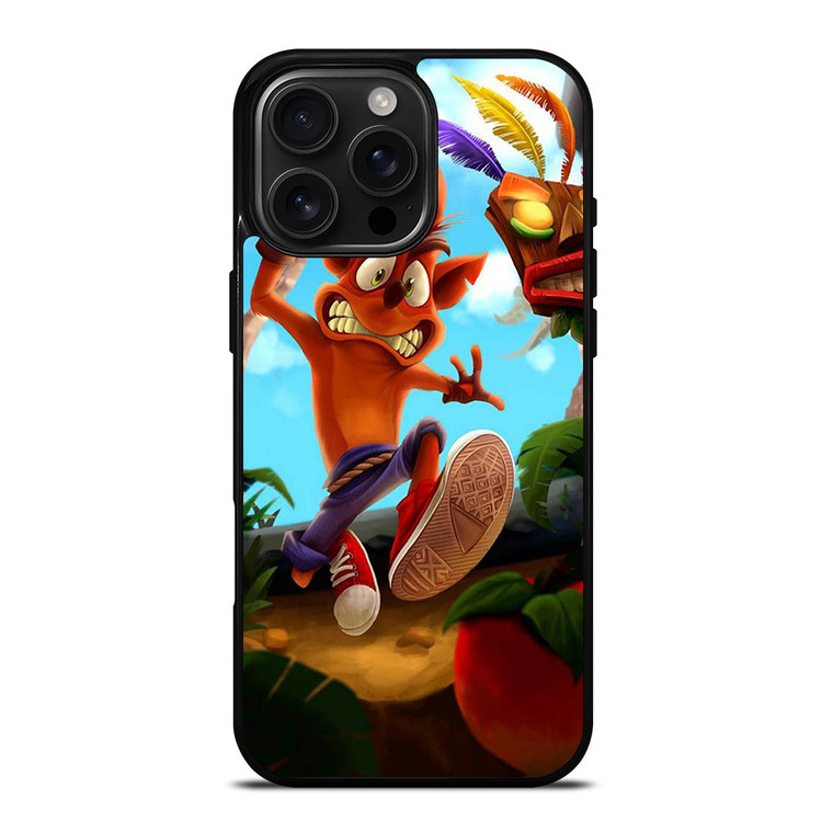 CRASH BANDICOOT GAME iPhone 16 Pro Max Case Cover