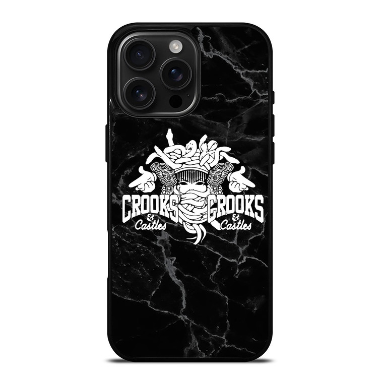 CROOKS AND CASTLES BANDANA MARBLE iPhone 16 Pro Max Case Cover