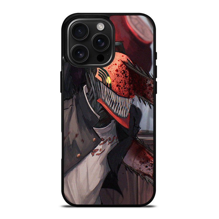 DENJI CHAINSAW MAN ANIME 2 iPhone 16 Pro Max Case Cover