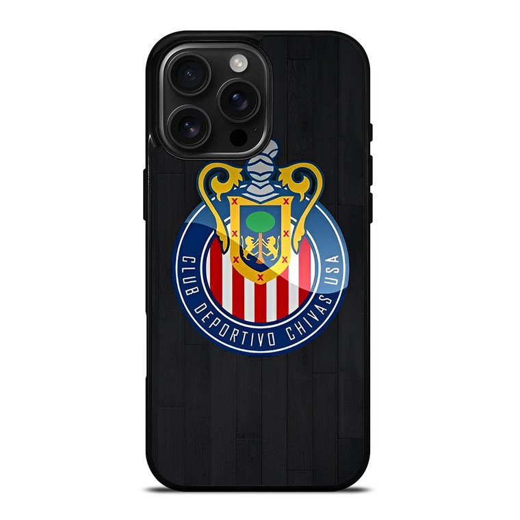 DEPORTIVO CHIVAS GUADALAJARA USA iPhone 16 Pro Max Case Cover