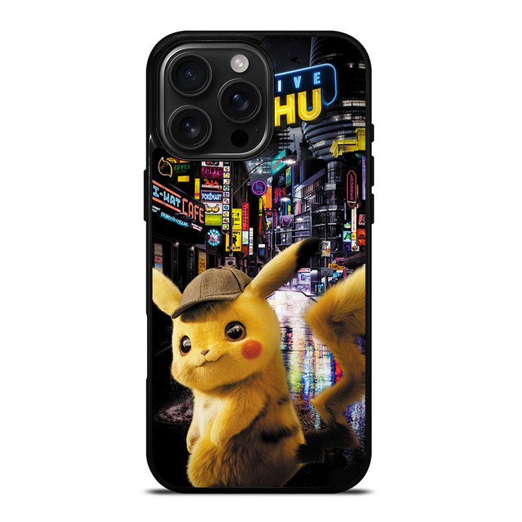 DETECTIVE PIKACHU POKEMON MOVIE iPhone 16 Pro Max Case Cover