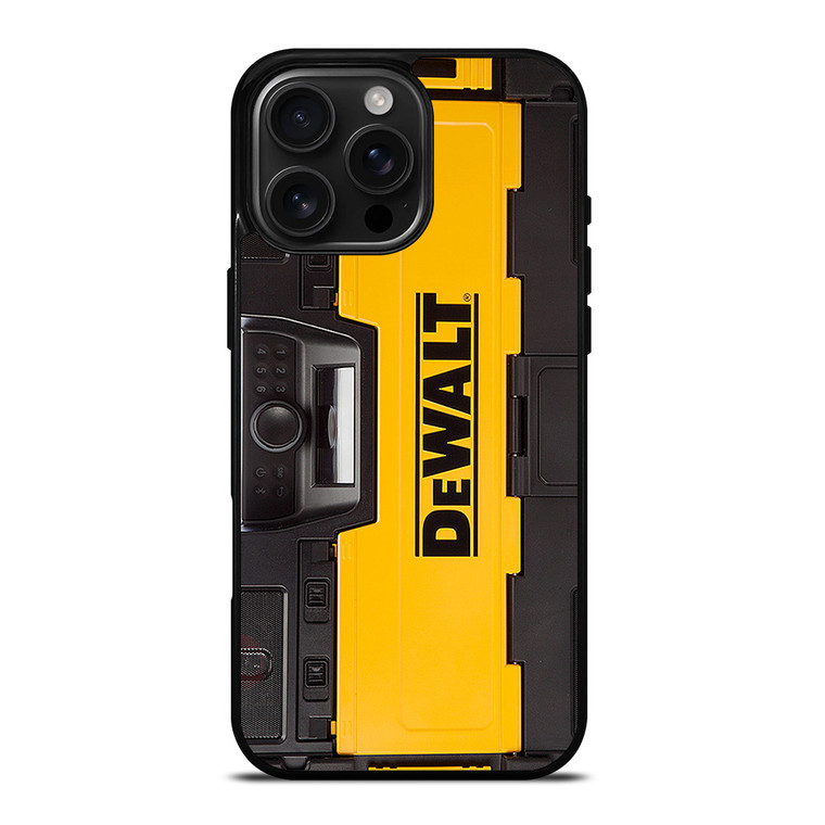DEWALT RADIO BLUETOOTH EMBLEM iPhone 16 Pro Max Case Cover