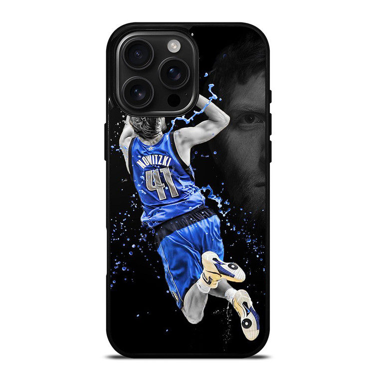 DIRK NOWITZKI DALLAS MAVERICK iPhone 16 Pro Max Case Cover
