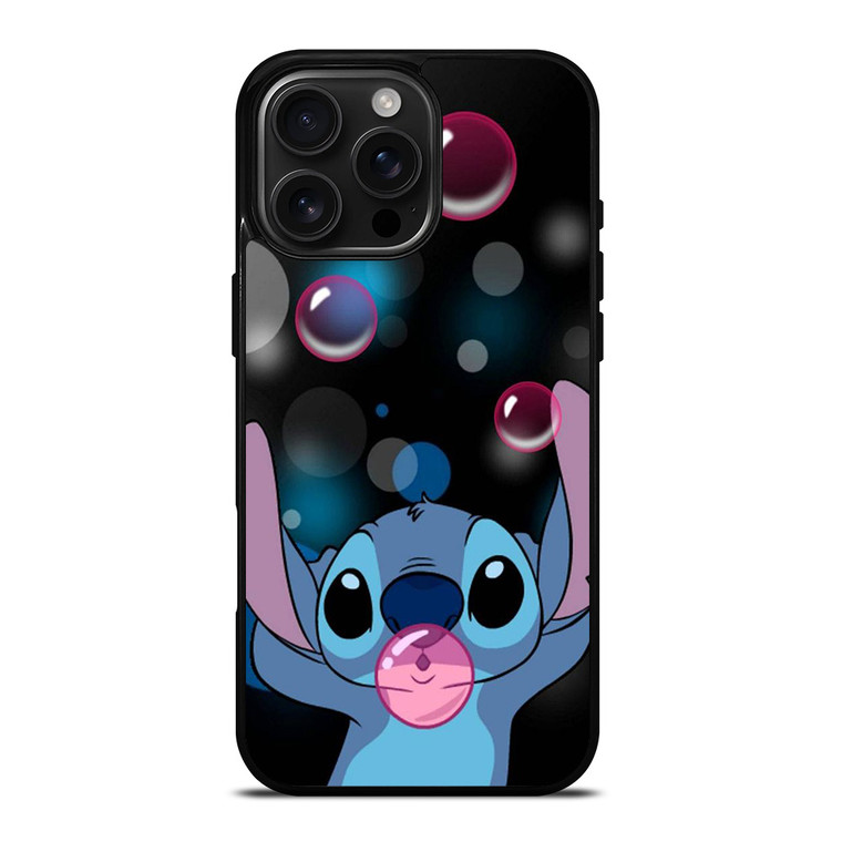 DISNEY STITCH BUBBLE GUM iPhone 16 Pro Max Case Cover
