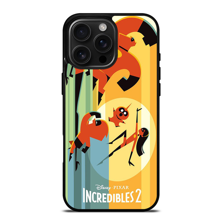 DISNEY THE INCREDIBLES 2 ART iPhone 16 Pro Max Case Cover