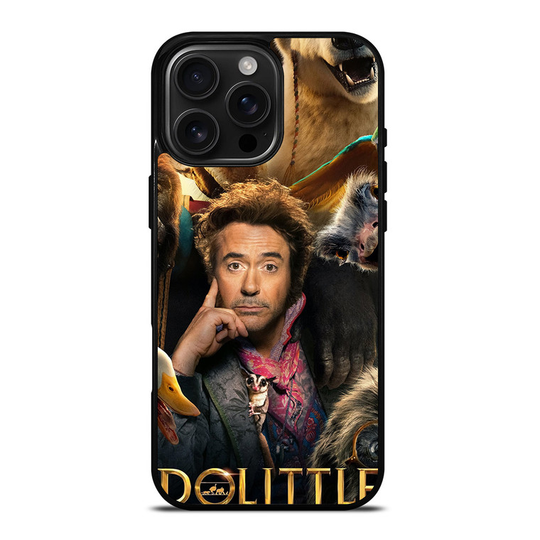 DOLITTLE MOVIES ROBERT DOWNEY JR iPhone 16 Pro Max Case Cover