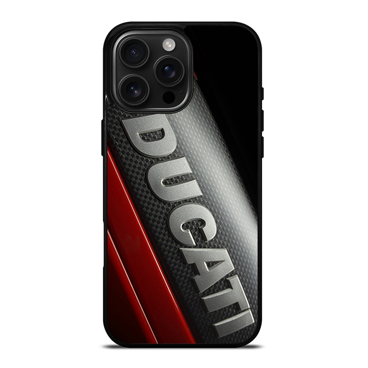 DUCATI MOTOR CARBON COVER iPhone 16 Pro Max Case Cover