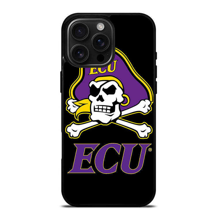 EAST CAROLINA PIRATES FOOTBALL LOGO iPhone 16 Pro Max Case Cover