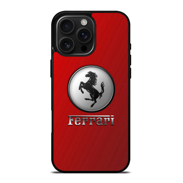 FERRARI SUPER CAR BUTTON iPhone 16 Pro Max Case Cover