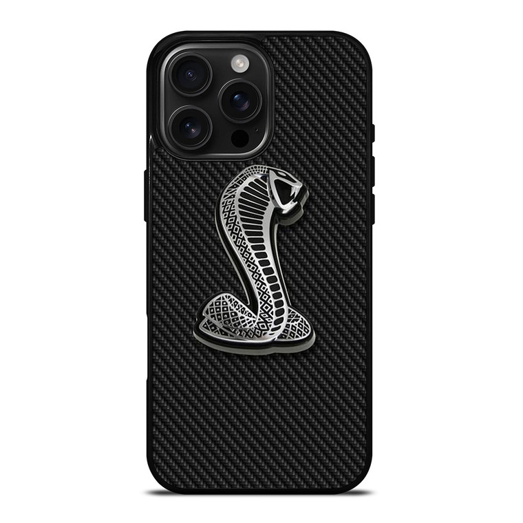 FORD MUSTANG SHELBY COBRA CARBON iPhone 16 Pro Max Case Cover