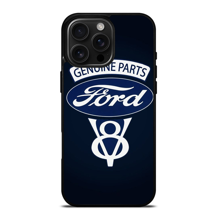 FORD V8 ENGINE LOGO iPhone 16 Pro Max Case Cover