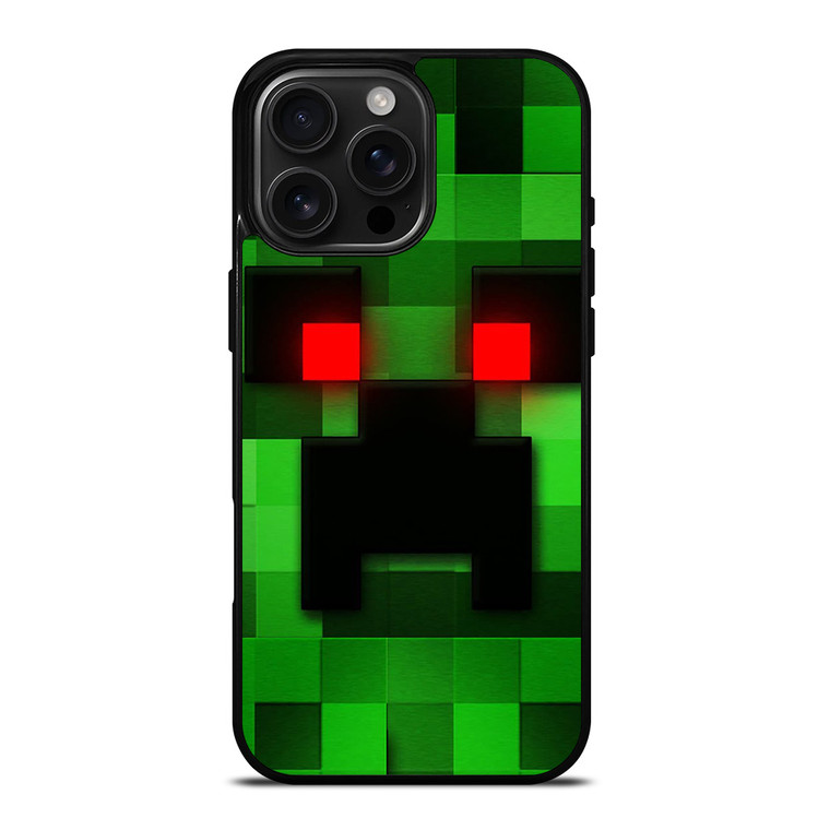 GAME MINECRAFT CREEPER iPhone 16 Pro Max Case Cover