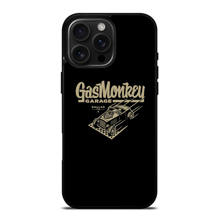 GAS MONKEY GARAGE DALLAS TX iPhone 16 Pro Max Case Cover