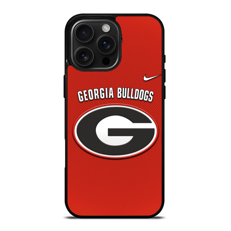 GEORGIA BULLDOGS UNIVERSITY JERSEY iPhone 16 Pro Max Case Cover