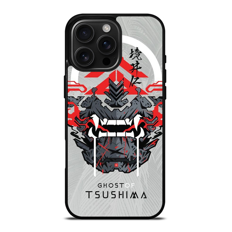GHOST OF TSUSHIMA ICON GAME iPhone 16 Pro Max Case Cover