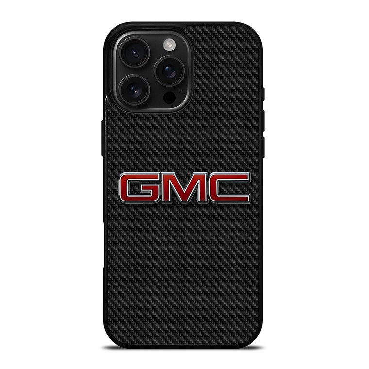 GMC CAR CARBON LOGO iPhone 16 Pro Max Case Cover