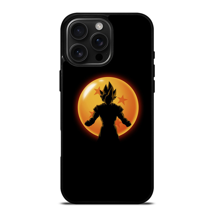 GOKU DRAGON BALL SILHOUETTE iPhone 16 Pro Max Case Cover