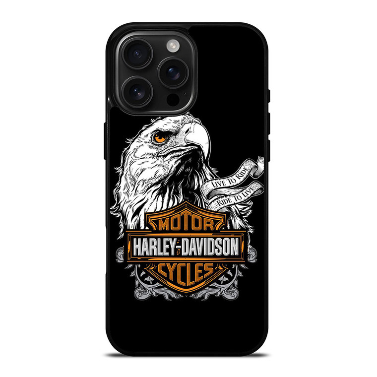 HARLEY DAVIDSON EAGLE MERCH iPhone 16 Pro Max Case Cover