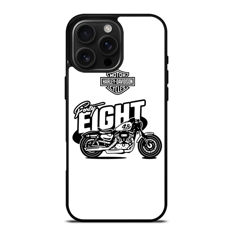 HARLEY DAVIDSON FORTY EIGHT ART iPhone 16 Pro Max Case Cover