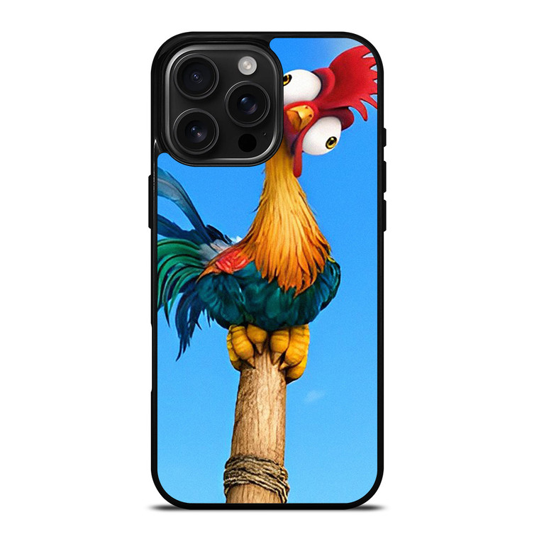 HEIHEI MOANA THE ROOSTER 2 iPhone 16 Pro Max Case Cover