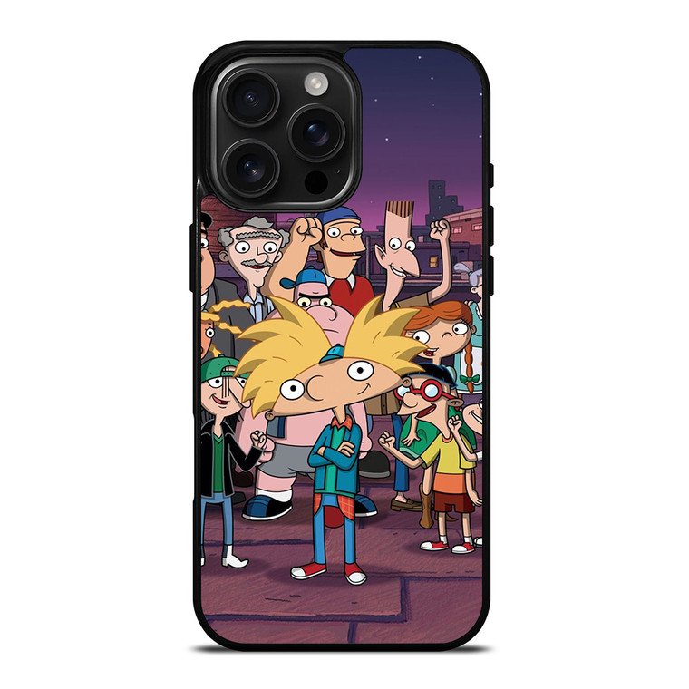 HEY ARNOLD CARTOON iPhone 16 Pro Max Case Cover