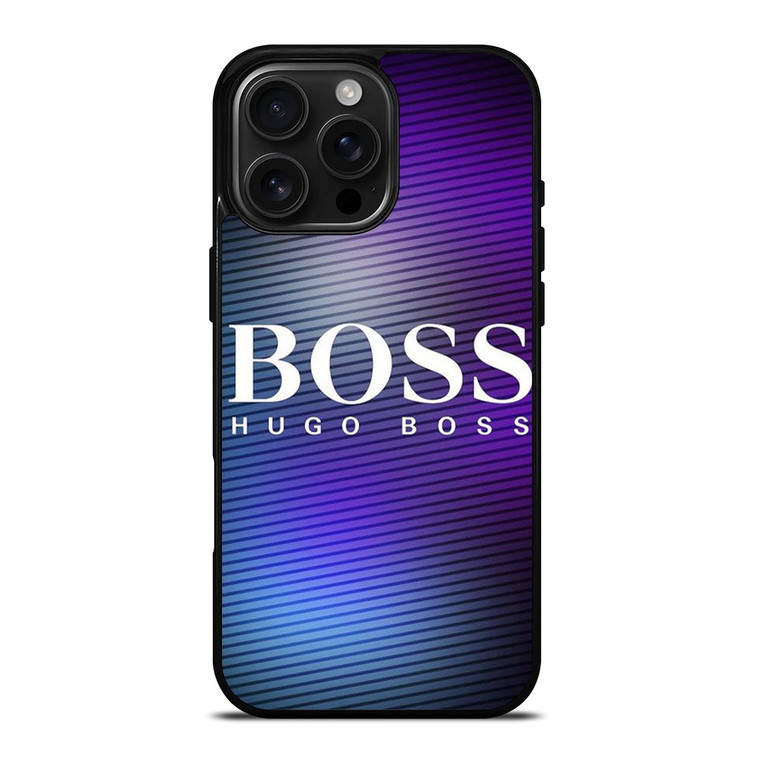 HUGO BOSS GRADIENT LOGO iPhone 16 Pro Max Case Cover
