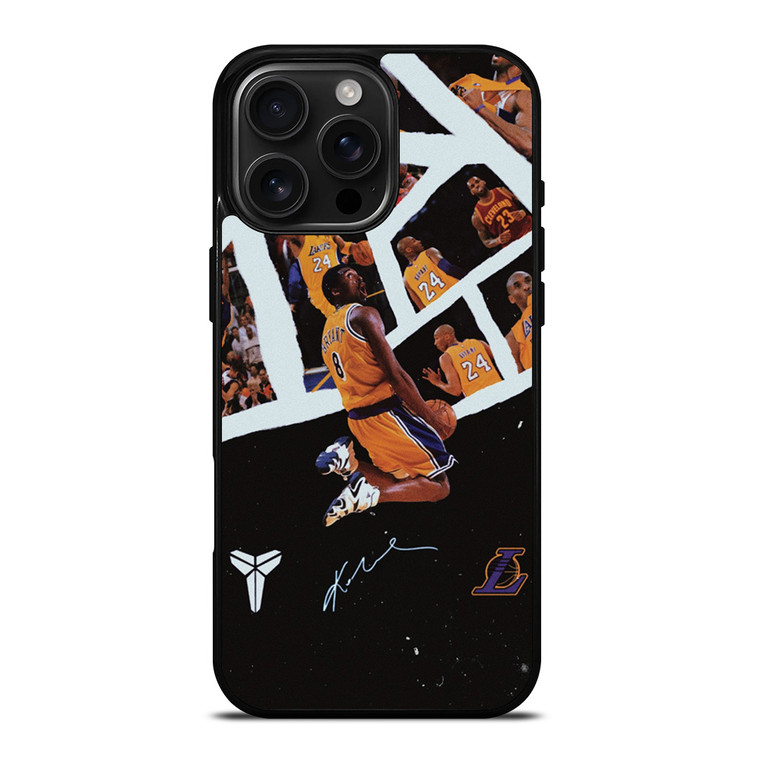 IN MEMORIAM KOBE BRYANT LAKERS iPhone 16 Pro Max Case Cover