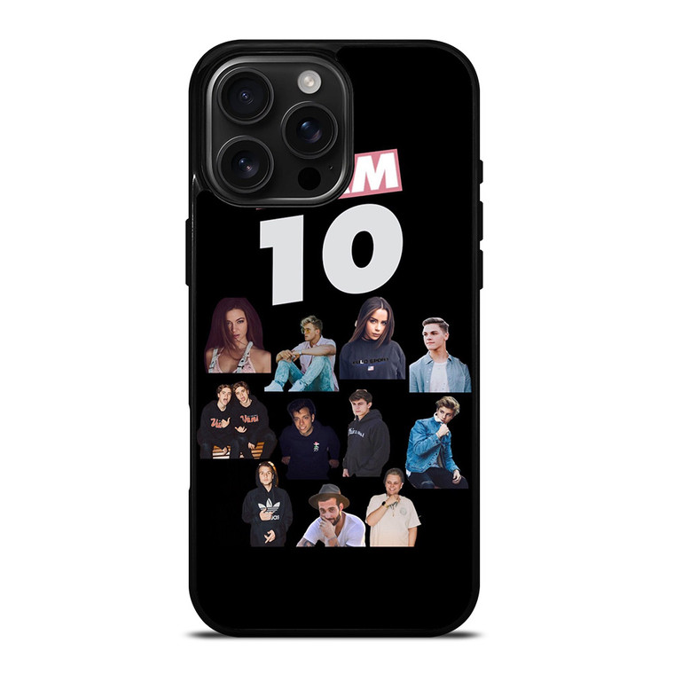 JAKE PAUL TEAM 10 iPhone 16 Pro Max Case Cover