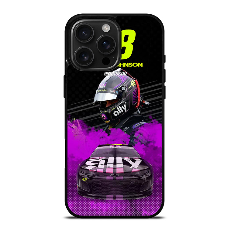 JIMMIE JOHNSON 48 NASCAR 2 iPhone 16 Pro Max Case Cover