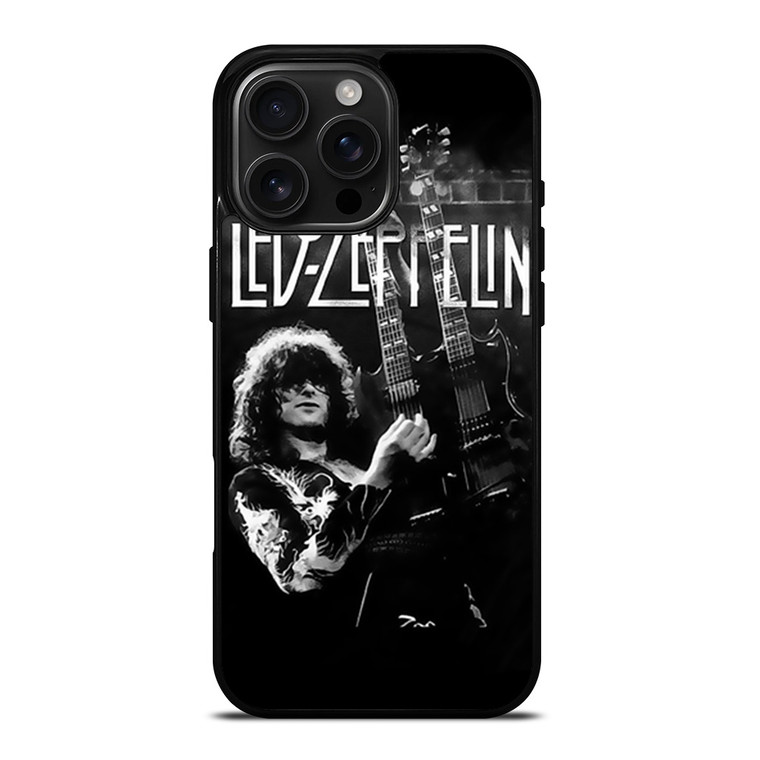 JIMMY PAGE LED ZEPPELIN iPhone 16 Pro Max Case Cover