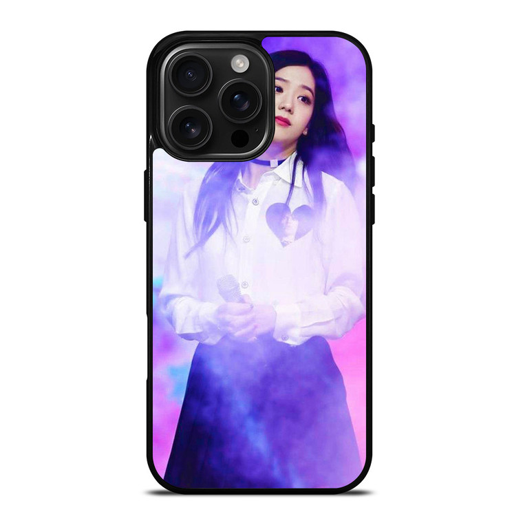 JISOO BLACKPINK COLORFUL iPhone 16 Pro Max Case Cover